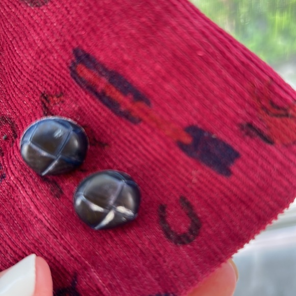 Elegant heir tailored in the USA size 3 corduroy blazer - Picture 5 of 6